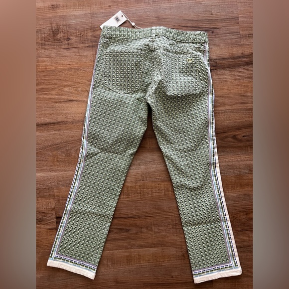 Tory Burch NWT Size 27 MIA Botanical Slim Boot Pant - Picture 5 of 7